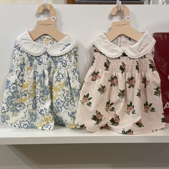 50%OFFLAURA ASHLEY レース襟付きワンピース - ＩＮＵ－ＣＬＯＳＥＴ